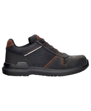 Pantofi de protectie cu bombeu metalic si lamela antiperforatie non-metalica MASTERLOW S3 SRC