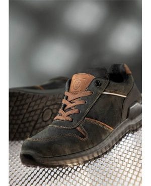 Pantofi de protectie cu bombeu metalic si lamela antiperforatie non-metalica MASTERLOW S3 SRC