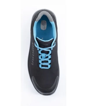 Pantofi de protectie cu bombeu metalic si lamela antiperforatie metalica SOFTEX BLUE S1P