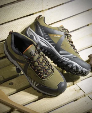 Pantofi trekking/outdoor FORCE KHAKI – softshell