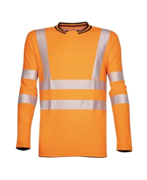 Acasă 38 Bluza reflectorizant cu maneca lunga SIGNAL – portocaliu